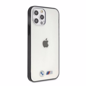 BMW smilšu strūklas apvalks iPhone 12 Pro Max - caurspīdīgs