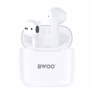 BWOO wireless TWS earphones BW94-WH white