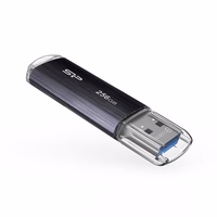 SILICON POWER Blaze B02 Pendrive USB flash drive 256 GB USB Type-A 3.2 Gen 1 (SP256GBUF3B02V1K) melns