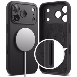 Ringke Silikona Magnētiskais MagSafe apvalks iPhone 17 Pro – violets