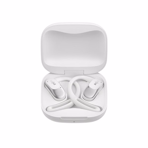 SHOKZ OpenFit Air, weiss Headset Wireless Ear-hook Calls/Music/Sport/Everyday Bluetooth balts