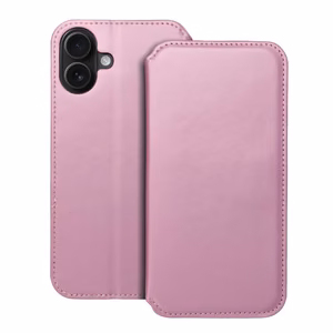 Viedtālruņa apvalks ar dubultām kabatām IPHONE 16 Plus - rozā
