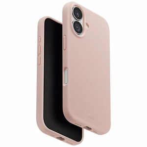 Uniq Lino viedtālruņa apvalks priekš iPhone 17 Magclick uzlāde - rozā