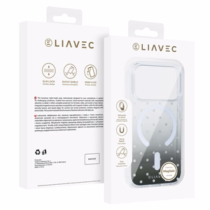 Liavec Bubble maciņš iPhone 18 Pro / 17 Pro, melns