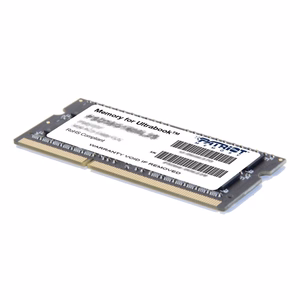 Patriot Memory 8GB DDR3 PC3-12800 (1600MHz) SODIMM atmiņas modulis 1 x 8 GB
