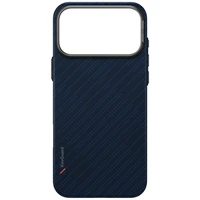 Uniq Keva EDGE Magclick uzlādes viedtālruņa apvalks iPhone 17 Pro Max – zils