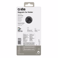 SBS TESUPPEASYMAGK magnētiskais viedtālruņa turētājs, paredzēts gaisa ventilācijai - melns