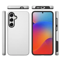 Perfectionists Trīsstūra korpuss Samsung G991 S21 5G sudraba krāsā