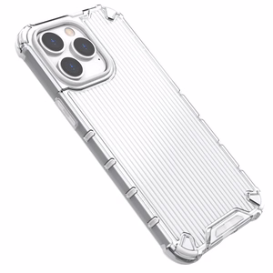 Ombre Protect viedtālruņa apvalks iPhone 14 Pro Max rozā un zila bruņots apvalks