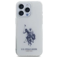 US Polo USHCP15XTPUHRBH iPhone 15 Pro Max 6.7" balta Spīdīgs Liels Logotips