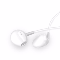 Dudao X10S wisarkans in-ear austiņas 3.5mm mini jack 1.15m - balts