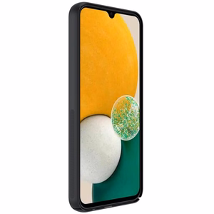 Nillkin Super Frosted Shield viedtālruņa apvalks Samsung Galaxy A14 5G / Galaxy A14 - melns