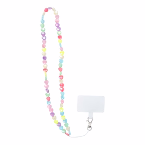 PIXIE tālruņa siksniņa, tālruņa piekariņš / auklas garums 68 cm (34 cm cilpā) / uz kakla – ar sirsniņām