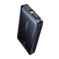 Baseus Nomos Qi2 magnētiskā portatīvā baterija, USB-C 10000mAh 45W