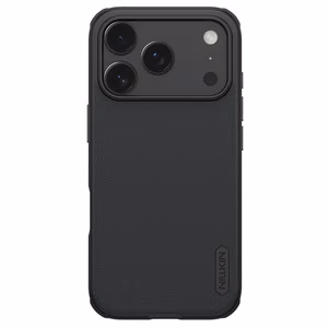 Nillkin Super Frosted Shield Pro магнитный Чехол совместимый с MagSafe для iPhone 17 Pro - чёрный