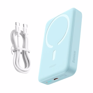 Portatīvais lādētājs Mini Baseus 10000mAh, USB-C 30W (zila)