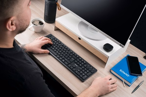 Savio KB-02 tastatūra mājas/birojs USB QWERTY melna
