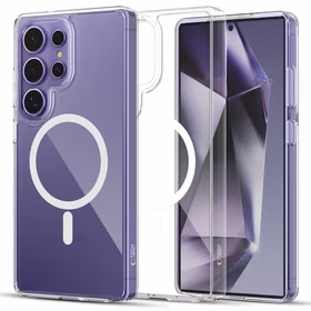 Tech-Protect FlexAir Hybrid Magnētiskais viedtālruņa apvalks Samsung Galaxy S25 Ultra - Caurspīdīgs