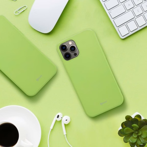 ROAR COLORFUL JELLY viedtālruņa apvalks XIAOMI Redmi Note 14 5G zaļš (laima)