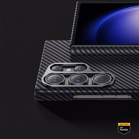 Benks Magnētiskais Armor Air Kevlar apvalks viedtālrunim Samsung Galaxy S24 - melns