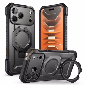 Supcase UB Grip Mag MagSafe vāciņš iPhone 18 Pro Max / 17 Pro Max – melns