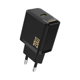 Dudao A26 PD20W GaN USB-C lādētājs – melns