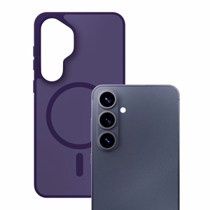 3mk Smoke MagCase violets – tālruņa vāciņš modelim Samsung Galaxy S26+