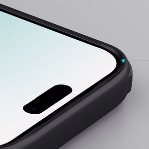 Nillkin Super Frosted Shield Pro Чехол совместимый с MagSafe для iPhone 17 Pro - прозрачный чёрный
