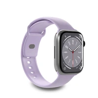 Puro Icon silikona siksniņa Apple Watch 42/44/45/49 mm - lavandas krāsas (2 gab.)