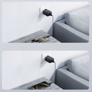 Joyroom JR-TCF23 tīkla lādētājs USB-C 25W SFC / PPS / PD - melns + USB-C / USB-C kabelis 1m