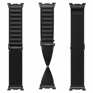 Spigen WBF1 siksniņa modelim Samsung Galaxy Watch 40/44/46 mm – melna