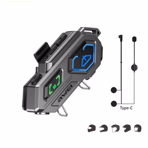 Bluetooth handsfree for helmet Awei VS-6 black