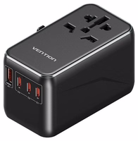 Vention adapteris ar 100W lādētāju 1xUSB-A 3xUSB-C