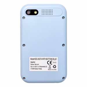 Spēļu konsole bērniem ar IPS displeju 2,4" ar pogām KDC-0027A zila