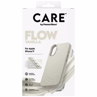 CARE by PanzerGlass FLOW MagSafe futrālis iPhone 17 - Bēšs