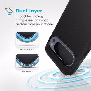 Speck ImpactHero Slim vāciņš ierīcei Google Pixel 10 Pro XL, melns