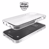 SuperDry Snap iPhone 12 mini Clear Case balts 42593