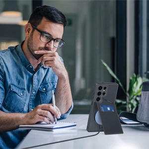 Maciņš Dux Ducis "Rafi II Mag" Samsung S938 S25 Ultra Melns