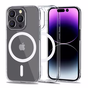 Tech-Protect FlexAir Hybrid Magnētiskais viedtālruņa apvalks iPhone 14 Pro - caurspīdīgs