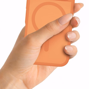 3mk Misty MagCase maciņš iPhone 17 Pro Max - oranžs