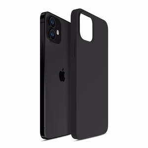 3mk silikona viedtālruņa apvalks iPhone 12 mini - melns