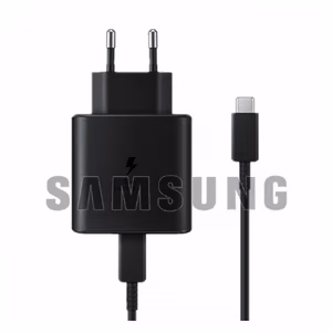 Samsung EP-TA845EWE 45W Wall Charger with USB-C Cable Samsung EP-DW767JWE 45W 1.8m (OOB Bulk - Replacement Packaging) - Black
