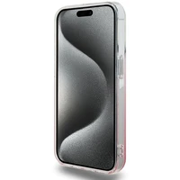 Hello Kitty IML gradienta elektrop kaķa galvas viedtālruņa apvalks iPhone 14 Pro - rozā