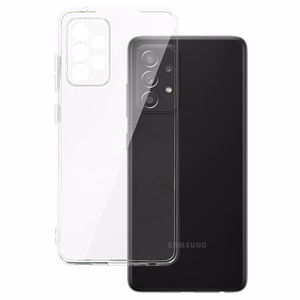Aizmugurējais viedtālruņa apvalks 2 mm perfekti piemērots SAMSUNG GALAXY A52/A52S caurspīdīgs