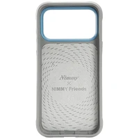 Nimmy Cool&Cute 2.0 Nag viedtālruņa apvalks iPhone 17 Pro - pelēks