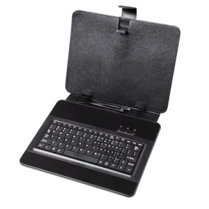 Universāls maciņš ar mini-USB tastatūru 9,7 collu planšetdatoriem