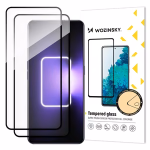 Wozinsky pilnas līmes rūdītais stikls Realme GT Neo 5 / Realme GT3, 2 komplekts