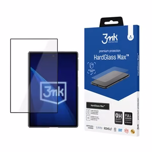 3mk HardGlass Max melns – tālruņa ekrāna aizsargs modelim Samsung Galaxy Z Fold 8 (front)