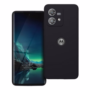 Viedtālruņa apvalks silikona 2mm MOTOROLA EDGE 40 Neo melns