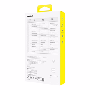 Viedtālruņa apvalks iPhone 15 Plus Baseus OS-Lucent sērija (caurspīdīgs)